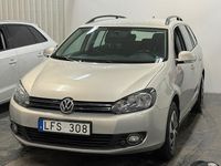 Begagnad VW Golf VI 102 HK (75 kW) 2011 Ljusbrun Halvkombi
