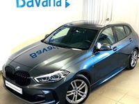 begagnad BMW 118 M-sport Automat PDC Bluetooth Rattvärme HiFi stereo 2021, Halvkombi