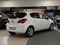 Begagnad Opel Corsa Enjoy 90 HK (66 kW) 2015 Vit Halvkombi