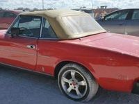 Begagnad Fiat 124 Spider 1979 Röd Cab