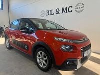 Begagnad Citroën C3 PureTech 82 HK (60 kW) 2016 Orange Halvkombi