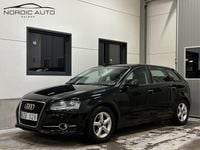 Begagnad Audi A3 Sportback Comfort 105 HK (77 kW) 2010 Svart Halvkombi