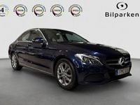 Begagnad Mercedes C180 Avantgarde 156 HK (114 kW) 2017 Mörkblå Sedan