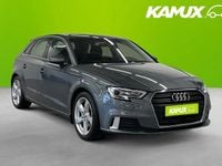 Begagnad Audi A3 Sportback Sport 150 HK (110 kW) 2019 Silver/grå Halvkombi