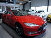 begagnad Tesla Model S 85 Panorama Luftfjädring Fri Supercharge 2013, Sedan