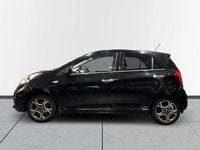 Begagnad Kia Picanto Sport 86 HK (63 kW) 2014 Svart Halvkombi