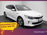 Begagnad Kia Optima Hybrid Sport 2018 Vit Sedan