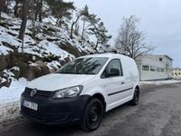 Begagnad VW Caddy 75 HK (55 kW) 2013 Vit Minibuss