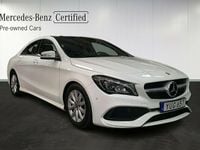 Begagnad Mercedes CLA180 AMG line 123 HK (90 kW) 2018 Vit Sedan