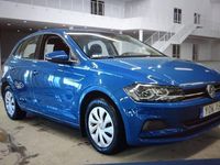 Begagnad VW Polo 90 HK (66 kW) 2018 Blå Halvkombi