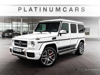 Begagnad Mercedes G63 AMG Exclusive 572 HK (420 kW) 2018 Vit SUV