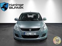Begagnad Suzuki Swift 94 HK (69 kW) 2012 Grön Halvkombi