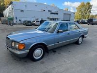 Begagnad Mercedes 280 SE 185 HK (136 kW) 1985 Ljusblå Sedan