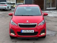 Begagnad Peugeot 108 69 HK (50 kW) 2016 Röd Halvkombi