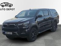 Begagnad Toyota HiLux 204 HK (150 kW) 2021 Svart Pickup