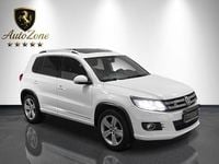 Begagnad VW Tiguan R-line 184 HK (135 kW) 2016 Vit SUV