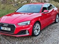 Begagnad Audi A5 Sportback 265 HK (194 kW) 2021 Tangoröd metallic Halvkombi