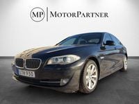 Begagnad BMW 520 184 HK (135 kW) 2011 Svart Sedan