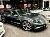 Begagnad Porsche Taycan 350 kW (476 HK) 2021 Mörkgrå Sedan