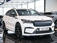 Begagnad Skoda Enyaq iV SportLine 150 kW (204 HK) 2022 Vit SUV