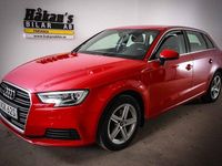 Begagnad Audi A3 Sportback Proline 116 HK (85 kW) 2019 Röd Halvkombi