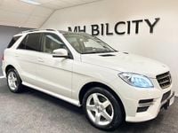 Begagnad Mercedes ML350 AMG line 258 HK (189 kW) 2012 Vit SUV