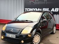 Begagnad Citroën C2 VTR Sport 109 HK (80 kW) 2004 Svart Halvkombi