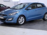 Begagnad Hyundai i30 Premium 110 HK (80 kW) 2012 Blå Halvkombi