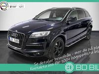 Begagnad Audi Q7 S-Line 245 HK (180 kW) 2013 Svart SUV
