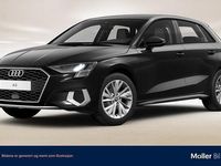 Begagnad Audi A3 Advanced Plus 150 HK (110 kW) 2023 Brilliantsvart Sedan