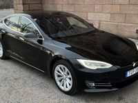 begagnad Tesla Model S P100D AWD Panorama, Luftfjädring 2018, Sedan