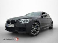Begagnad BMW M135 M Sport 320 HK (235 kW) 2013 Svart Halvkombi