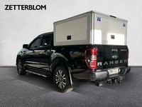 Begagnad Ford Ranger 214 HK (157 kW) 2020 Svart Pickup