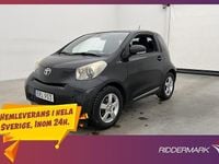 Begagnad Toyota iQ 68 HK (50 kW) 2008 Svart Halvkombi