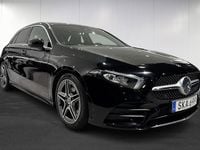 Begagnad Mercedes A180 AMG line 136 HK (100 kW) 2018 Svart Kombi