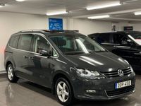 begagnad VW Sharan 2.0 TDI Premium |7-Sits|PANO|B-Kam|DRAG|