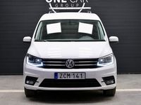 Begagnad VW Caddy Life 150 HK (110 kW) 2017 Vit Minibuss