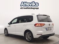begagnad VW Touran TSI 150hk DSG R-line/Drag/Värmare/7-sits