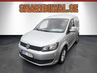 Begagnad VW Caddy 102 HK (75 kW) 2012 Silver Minibuss