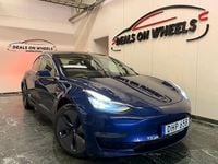 Begagnad Tesla Model 3 Long Range AWD 324 kW (441 HK) 2019 Blå Sedan
