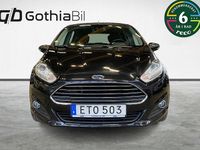 Begagnad Ford Fiesta Titanium 101 HK (74 kW) 2015 Svart Halvkombi