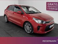 begagnad Kia Rio 1.2 CVVT GLS Kamera Navi Rattvärme CarPlay 2017, Halvkombi