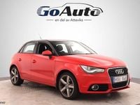 Begagnad Audi A1 Proline 86 HK (63 kW) 2012 Röd Halvkombi