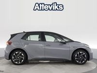 Begagnad VW ID.3 Pro Performance 150 kW (204 HK) 2022 Grå Halvkombi