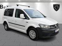 Begagnad VW Caddy 110 HK (80 kW) 2018 Vit Minibuss