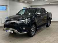 begagnad Toyota HiLux Dubbelhytt 2.4 AWD AUT PREMIUM KAMERA SKINN EU6