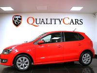 Begagnad VW Polo 86 HK (63 kW) 2014 Röd Halvkombi