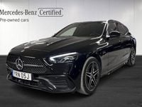 Begagnad Mercedes C300 AMG line 313 HK (230 kW) 2023 Svart Kombi