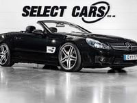 Begagnad Mercedes SL63 AMG AMG 525 HK (386 kW) 2008 Svart Cab