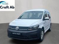 Begagnad VW Caddy 110 HK (80 kW) 2018 Vit Minibuss